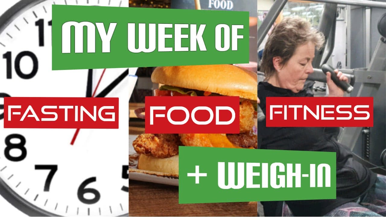 148lbs GONE! Weight Loss | My Week Of Food, Fasting and Fitness To Lose Weight | My Life #weightloss