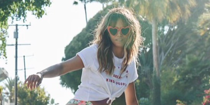 Halle Berry Went Skateboarding in a Bikini to Celebrate ‘Fitness Friday’